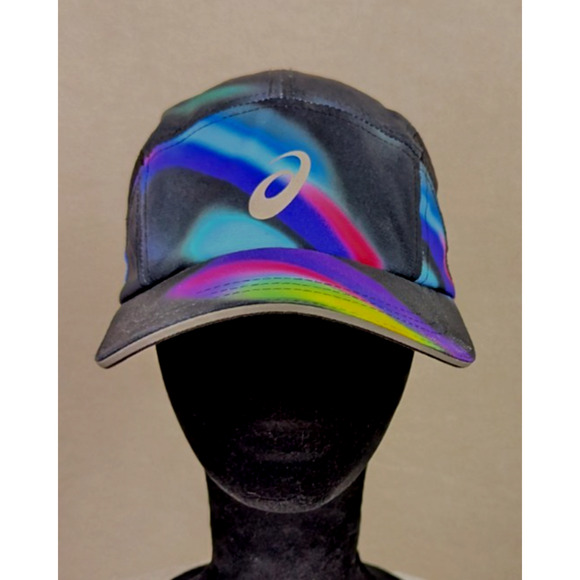 Asics Strapback Hat Women's One Size os multi color lightweight running cap hb - Picture 1 of 7